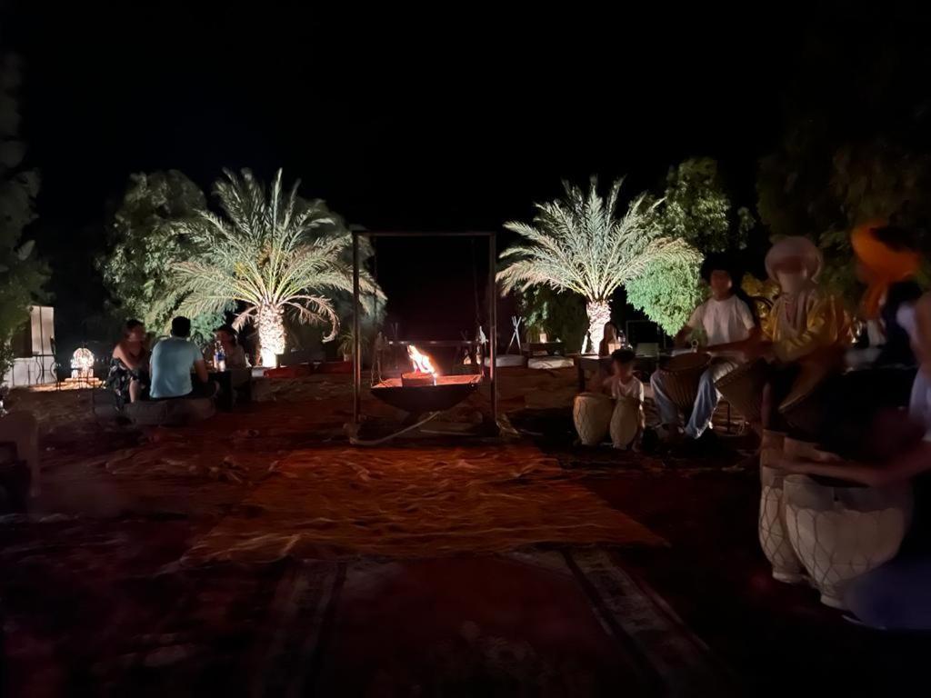 Merzouga luxury sahara camp Bagian luar foto