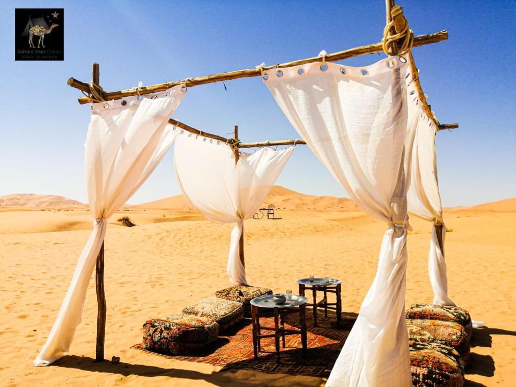 Merzouga luxury sahara camp Bagian luar foto
