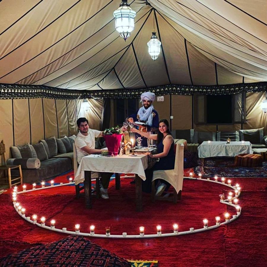 Merzouga luxury sahara camp Bagian luar foto