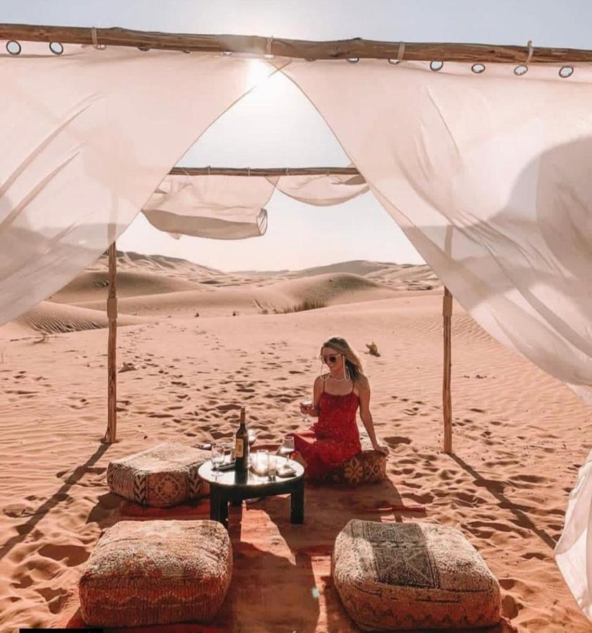 Merzouga luxury sahara camp Bagian luar foto