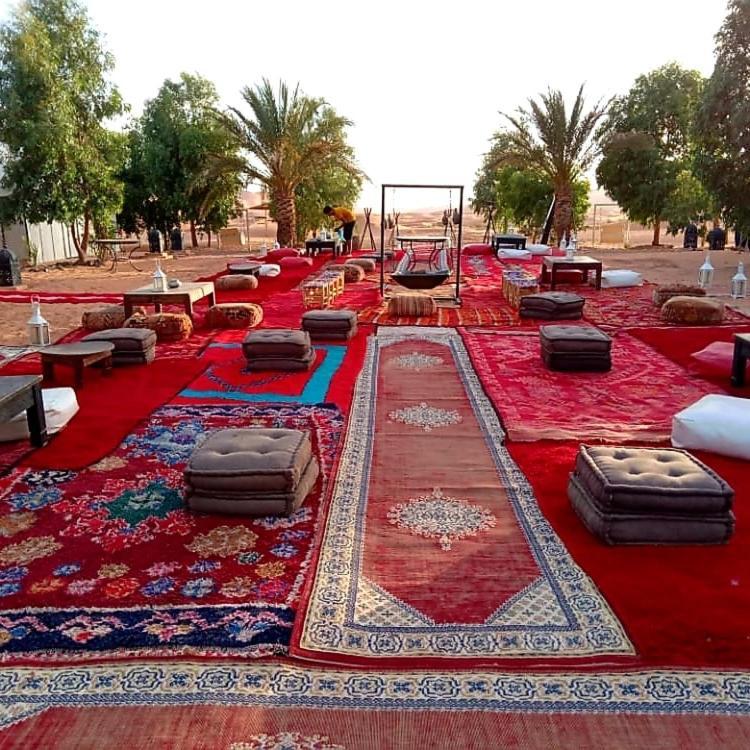 Merzouga luxury sahara camp Bagian luar foto