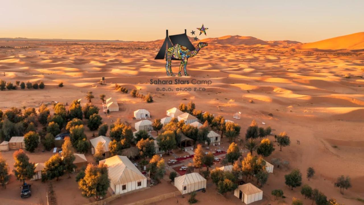 Merzouga luxury sahara camp Bagian luar foto