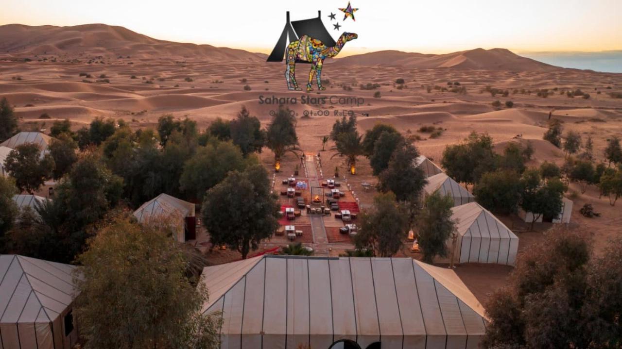 Merzouga luxury sahara camp Bagian luar foto