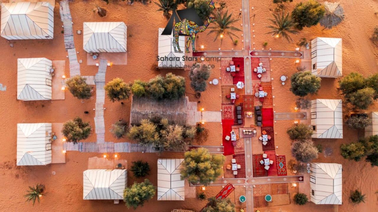Merzouga luxury sahara camp Bagian luar foto